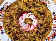 Una foto de tortilla de lechuga