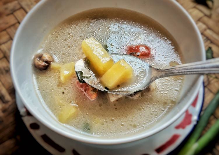 Resep: MPASI Sup Ayam Susu yang Enak