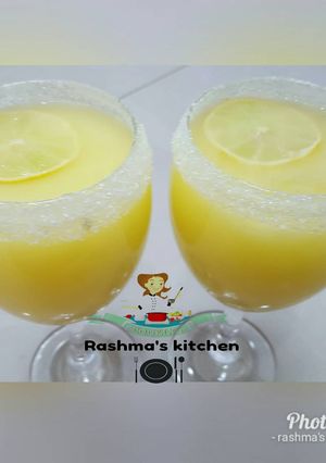 A picture of Ginger lemonade.