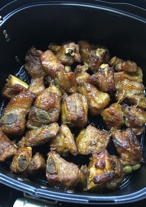 Hình của món Sườn bbq.
