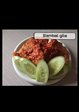 Foto resep Telur geprek sambal gila