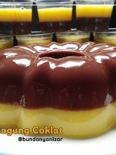 Foto resep Puding Jagung Coklat