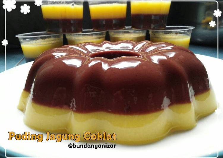 Puding Jagung Coklat