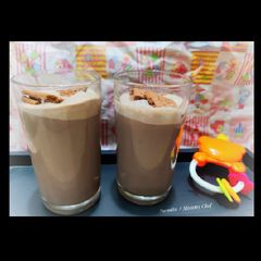 A picture of Bourbon milkshake.