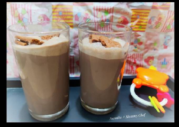 Steps to Prepare Eric Ripert Bourbon milkshake