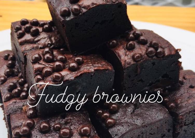 Resep Fudgy brownies yang Bisa Manjain Lidah