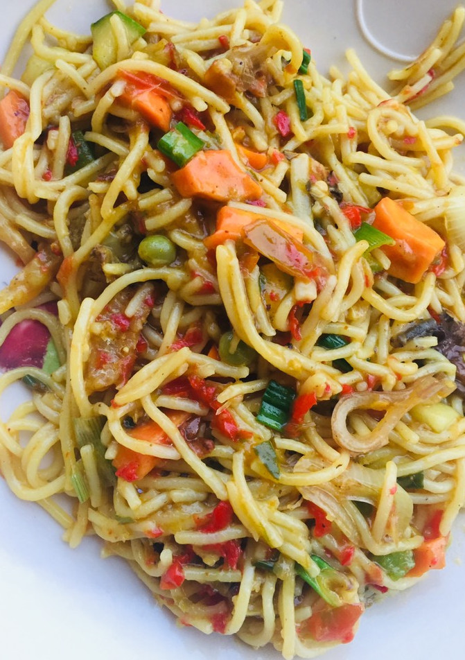 A picture of Spaghetti.