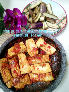 Foto resep Penyetan Tahu Tempe Sambel Terasi Daun Jeruk