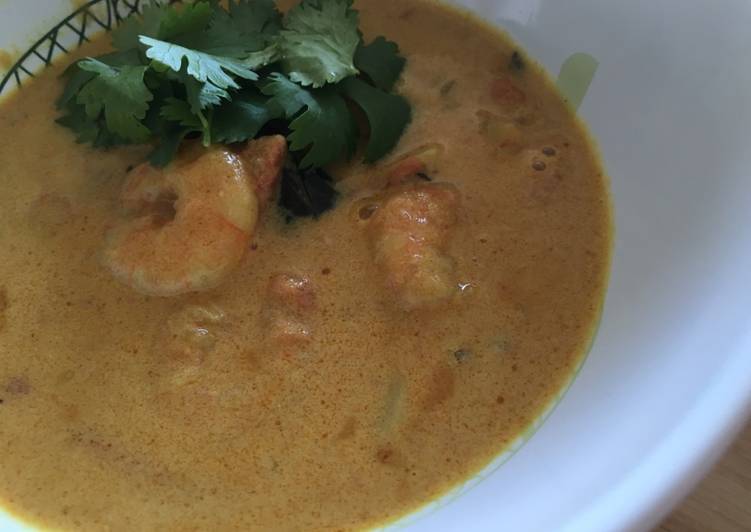 Teach Your Children To Prawn Curry (medium spicy)