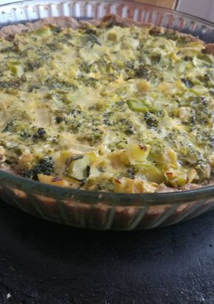 Una foto de Tarta de Brócoli
