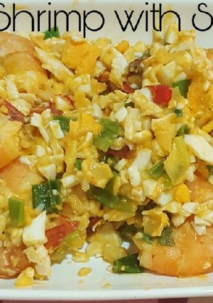 Foto resep Udang Goreng Telur Asin / Shrimp Salted Egg - DEBM
