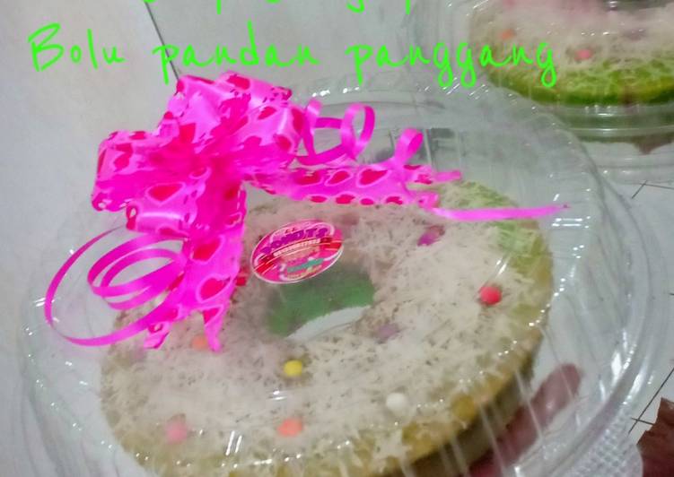 Anti Ribet, Buat Bolu Pandan Panggang enak terbaru