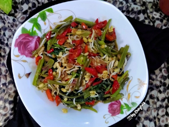 Langkah Mudah untuk Membuat Resep Tumis Kangkung Toge Saos Tiram yang Enak Banget Anti Ribet, Bisa Manjain Lidah