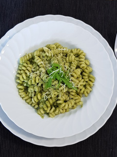 Foto di Fusilli con pesto di rucola
