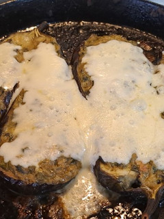 Una foto de Berenjenas rellenas al horno