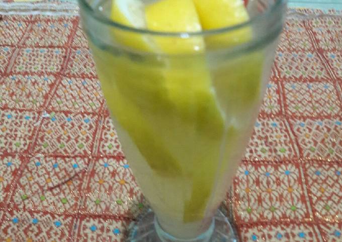 Lemon hangat foto resep utama