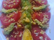 Una foto de ensalada saludable