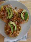 Shredded Beef Tostadas