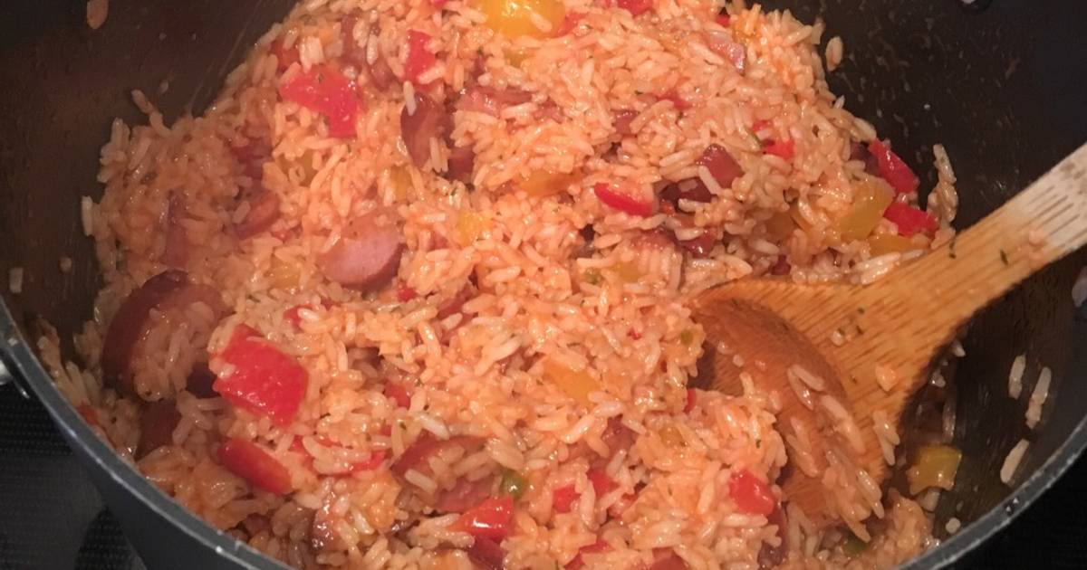 Kielbasa and Rice Recipe by Jenna Albers Cookpad