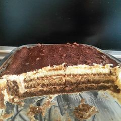 A picture of AMIEs Easter Tiramisu.