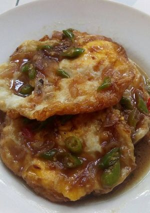 Foto resep Tumis asam pedas telor