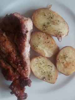 Una foto de Papas al horno