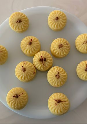 A picture of Panchamrut Peda.