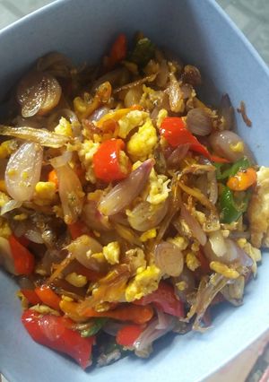 Foto resep Sambal bawang teri pete