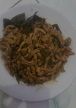 Foto resep Tumis usus jamur tiram