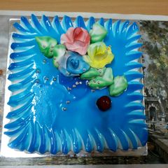 A picture of Chocolate cake.