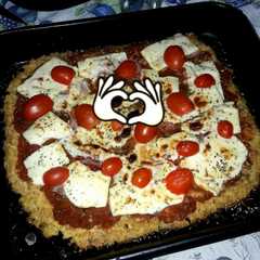 Foto principal de Pizza de coliflor😋