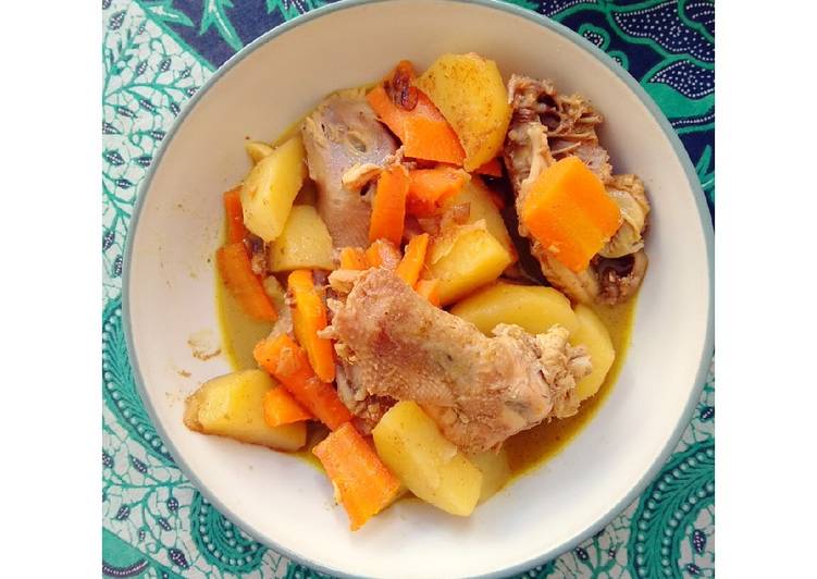Opor Ayam Simple bumbu Indofood #5resepterbaruku