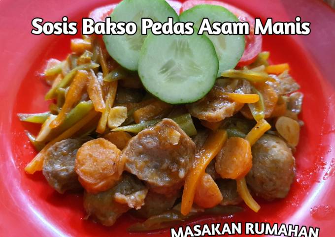 Sosis Bakso Pedas Asam Manis