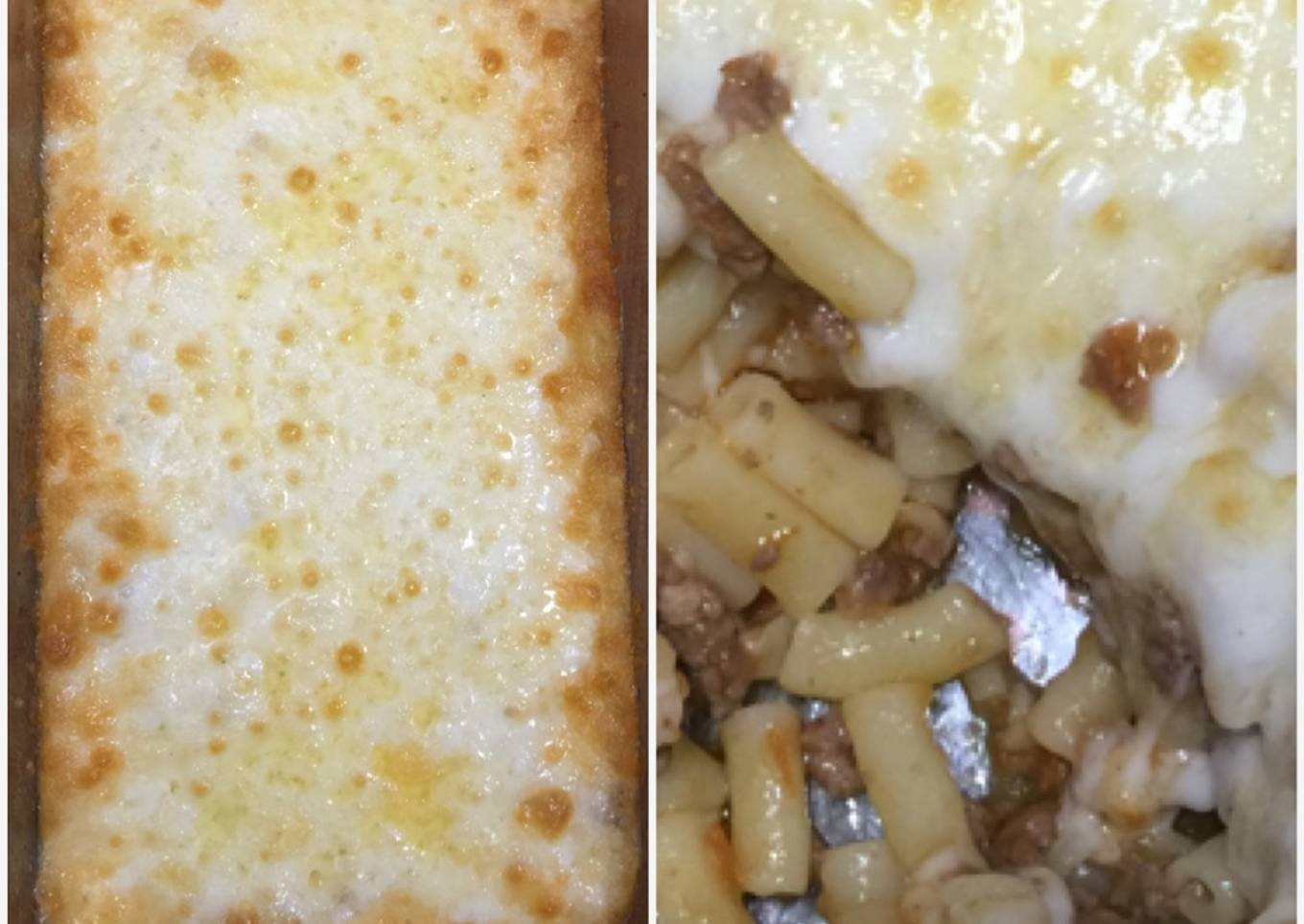 Macaroni panggang saos bolog