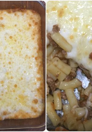 Foto resep Macaroni panggang saos bolog