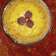 A picture of Fruit custard.