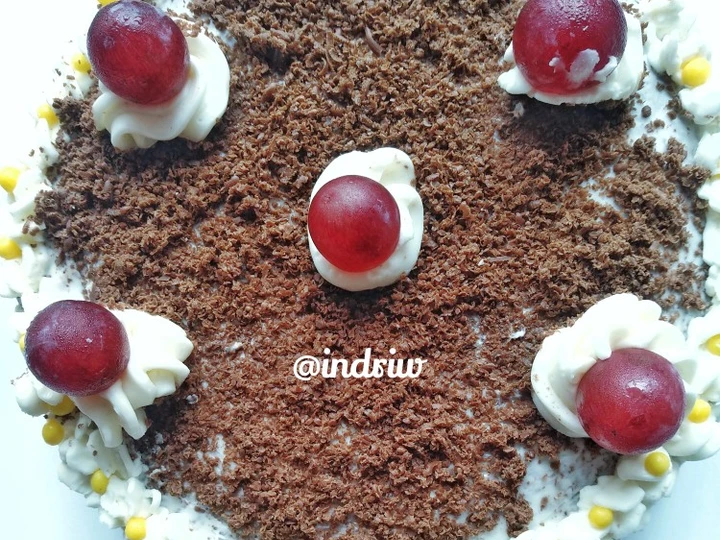 Cara Mudah Membuat Resep  Birthday Cake (Cake Cokelat Kukus) yang Lezat, Enak