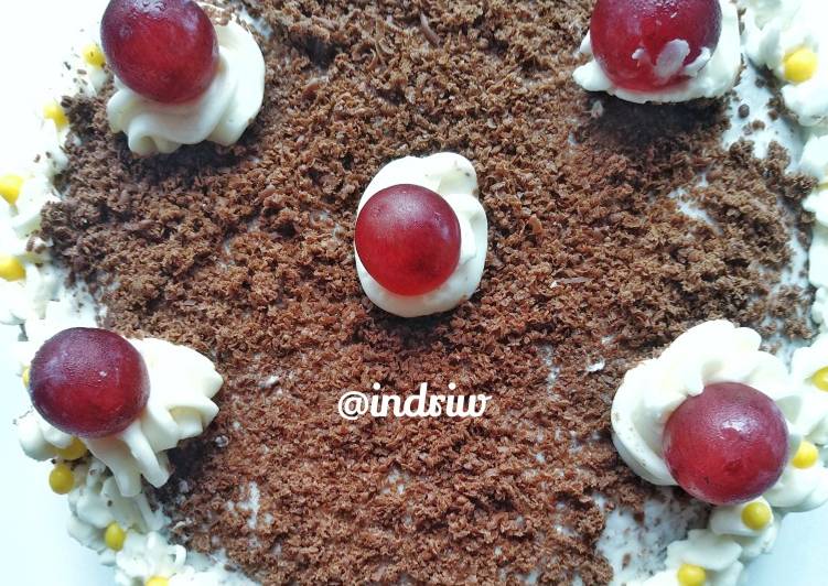 Resep Birthday Cake (Cake Cokelat Kukus), Enak