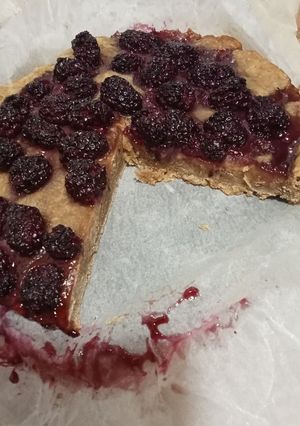 Foto principal de Tarta rústica de moras