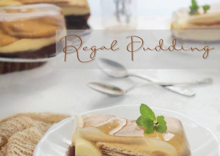 Resep Marie Regal Pudding 3 lapis, Lezat