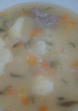 Una foto de Sopa de arroz