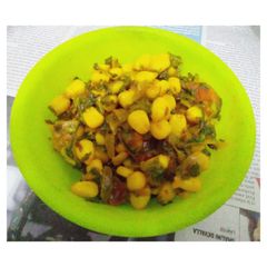 A picture of Palak Corn.