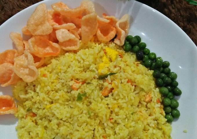 Anti Ribet, Bikin Nasi goreng kunyit Anti Gagal