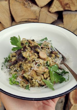 Zdjęcie przepisu Risotto grzybowe leśne wspomnienie.