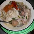 Pangsit kuah ala anie