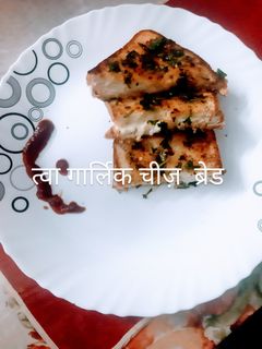 तवा गार्लिक चीज़ ब्रेड रेसिपी मुख्य फोटो