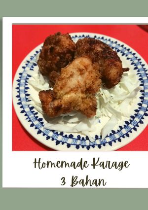 Foto resep 008 ♡Homemade Karage 3 Bahan♡