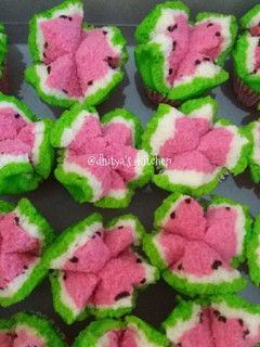Foto resep Bolu kukus semangka no soda