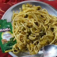 A picture of Yummy noodles.
