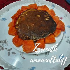 A picture of Papaya Pancakes or Papcakes.